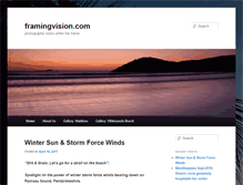 Tablet Screenshot of framingvision.com